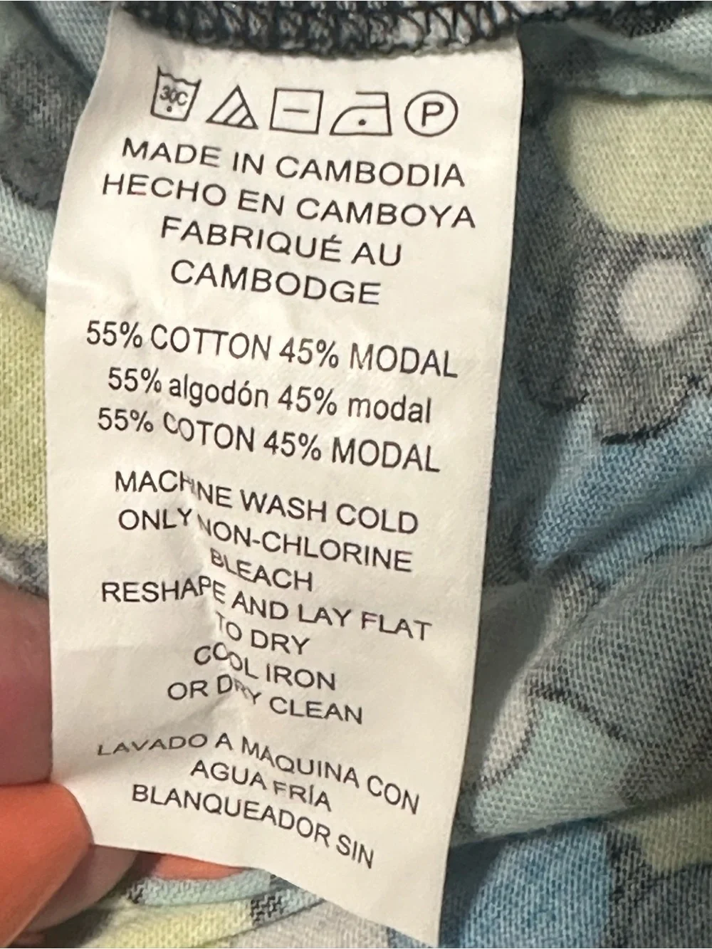 Michael Kors Blue, Teal & Lime Floral Short Sleeve Tee 💙💚🌸💙🌸💚Large
